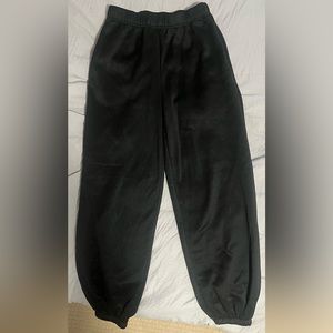 Black sweatpants